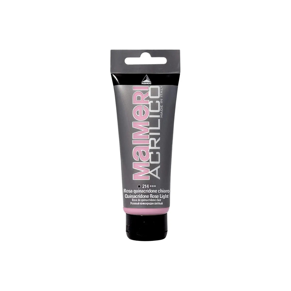 Pintura Acrílica En Tubo Maimeri Acabado Semi-mate 75ml Elige Color Rosa Quinacridona - maimeri