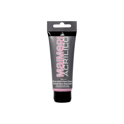 Pintura Acrílica En Tubo Maimeri Acabado Semi-mate 75ml Elige Color Rosa Quinacridona - maimeri