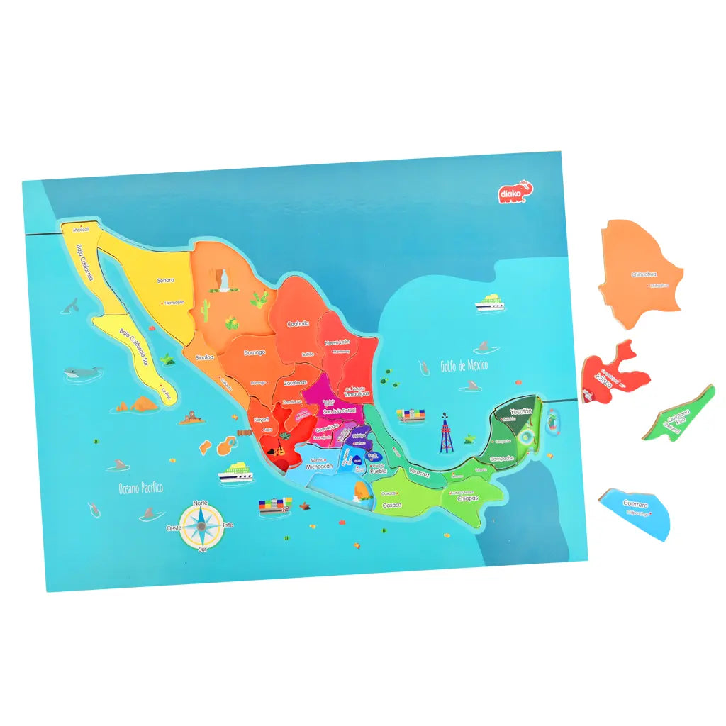 R MAPA DE MÉXICO - Diako