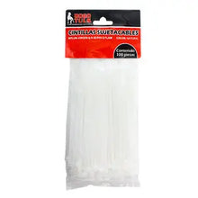 CINTILLA CINCHO SUJETACABLE TRANSPARENTE 8" X 3.16 (100 PZAS) DOGOTULS WL8023 - Dogotuls