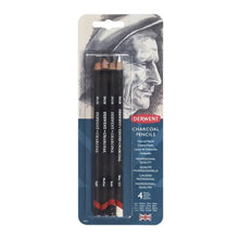 Derwent Blíster con 4 Lápices de Carbón # 39000 - Derwent