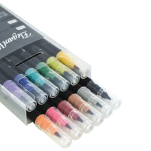 SPEEDBALL - SET CON 12 MARCADORES DE COLOR PARA CALIGRAFÍA - Coveme
