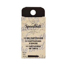 SPEEDBALL - TINTA DE PLUMA PARA FUENTE DE CALIGRAFÍA SET DE CARTUCHOS - NEGRO - Coveme - vista lateral