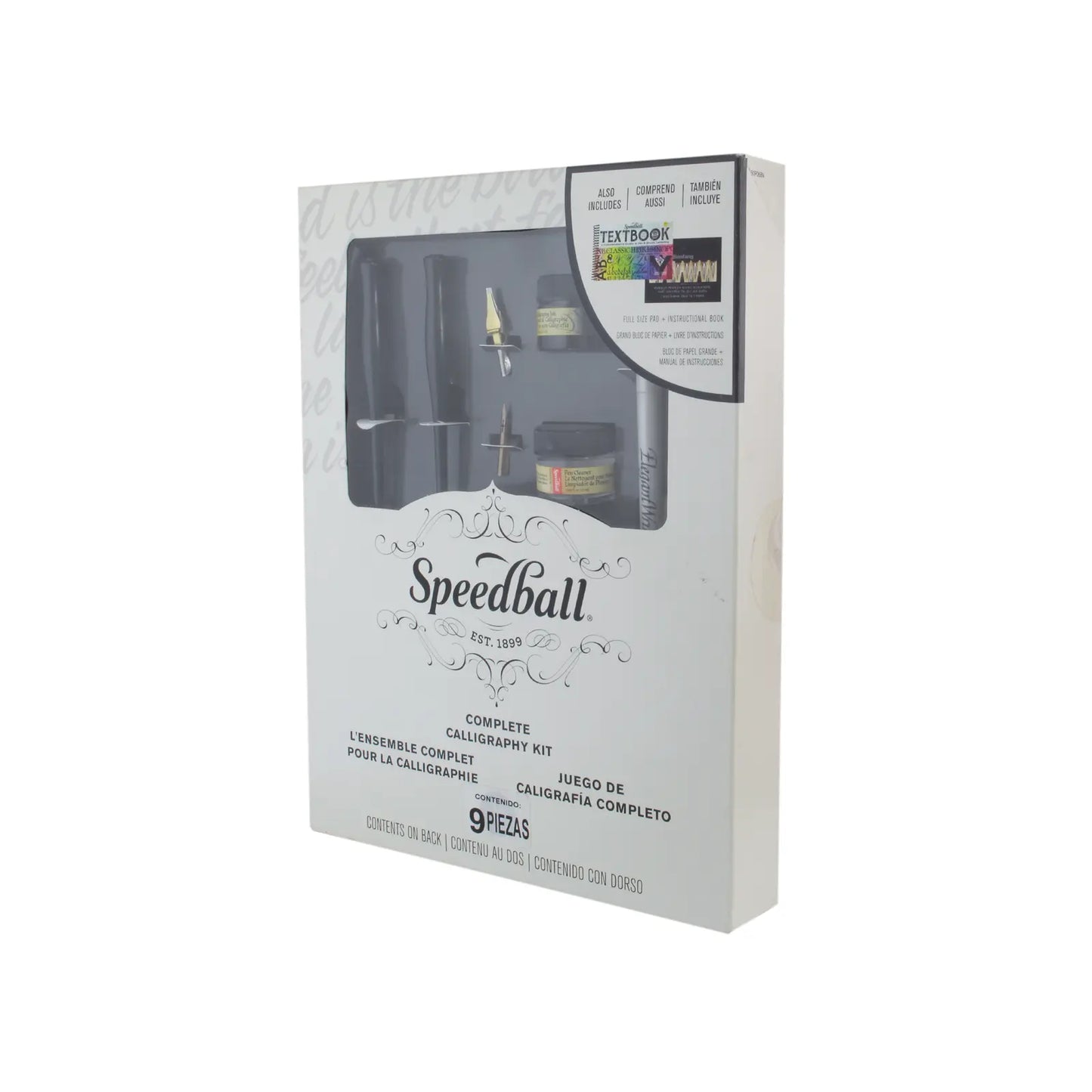 SPEEDBALL - Set completo para caligrafía #003062 - Coveme - detalle