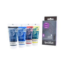 SPEEDBALL - KIT CON 4 PZ DE TINTA PARA XILOGRAFIA 37ML #003477 - Coveme - detalle