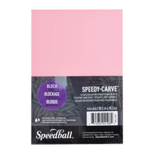 SPEEDBALL- BLOQUE ROSA PARA GRABADO Y TALLADO 15.2 x 30.5 cm - Coveme - vista lateral