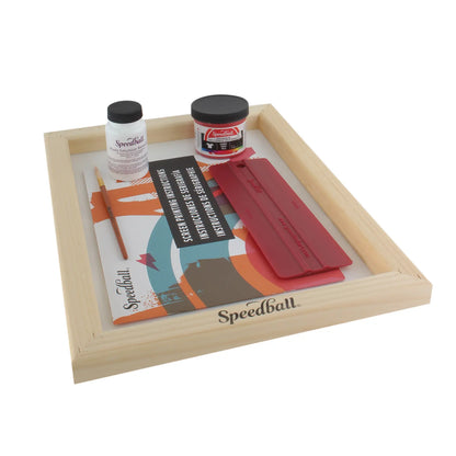 SPEEDBALL - KIT DE BUENA CALIDAD PARA SERIGRAFÍA SOBRE TELA - Coveme - vista lateral