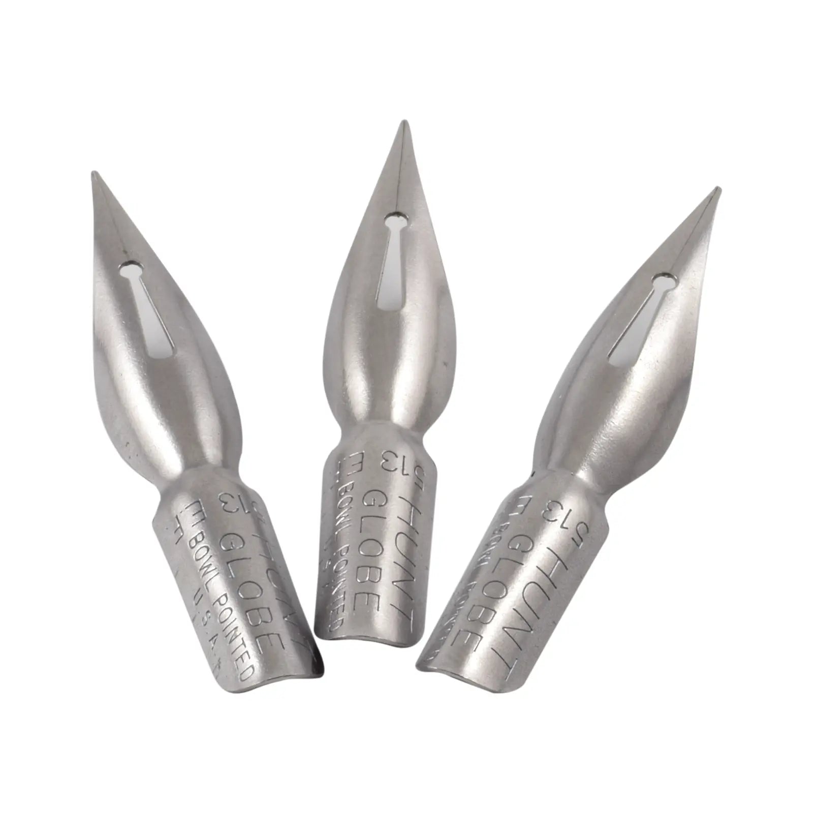 Speedball-Punta de acero para pluma fuente Extra Fino Nibs #513EF - Coveme - vista trasera