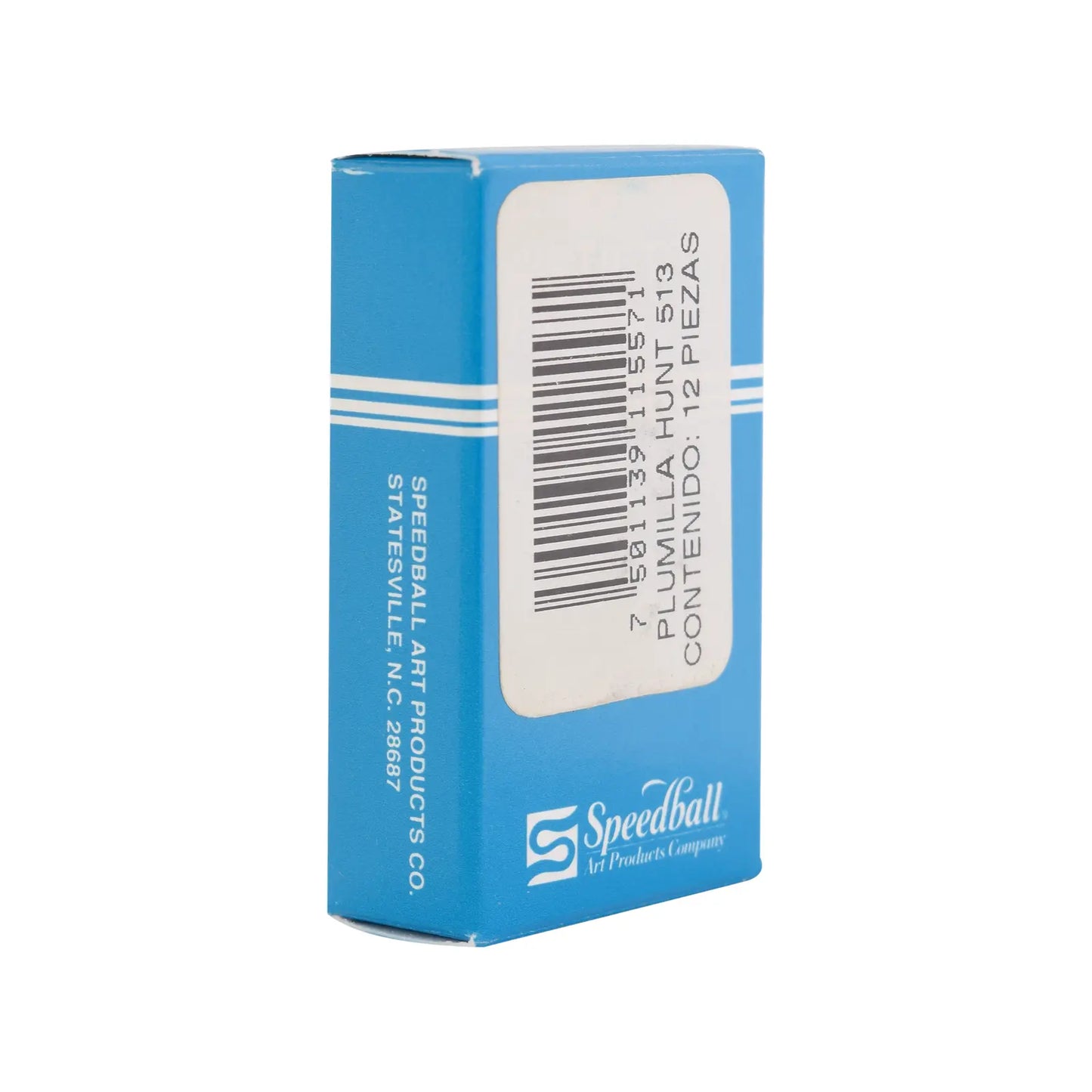 Speedball-Punta de acero para pluma fuente Extra Fino Nibs #513EF - Coveme - vista lateral