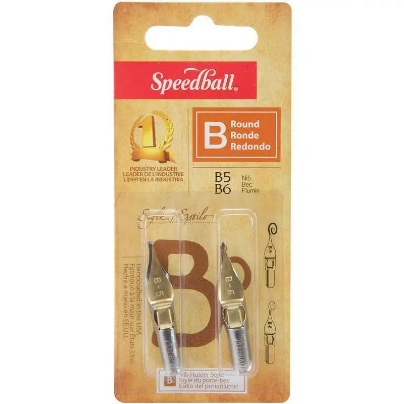 OUTLET - Blister con 2 plumillas B5/B6 Speedball - Blister con 2 plumillas B5/B6 - Speedball