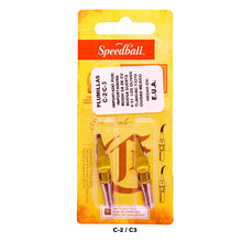Speedball - BLISTER CON 2 PLUMILLAS SERIE 5-C S-C0 Y C1 - Coveme - vista trasera