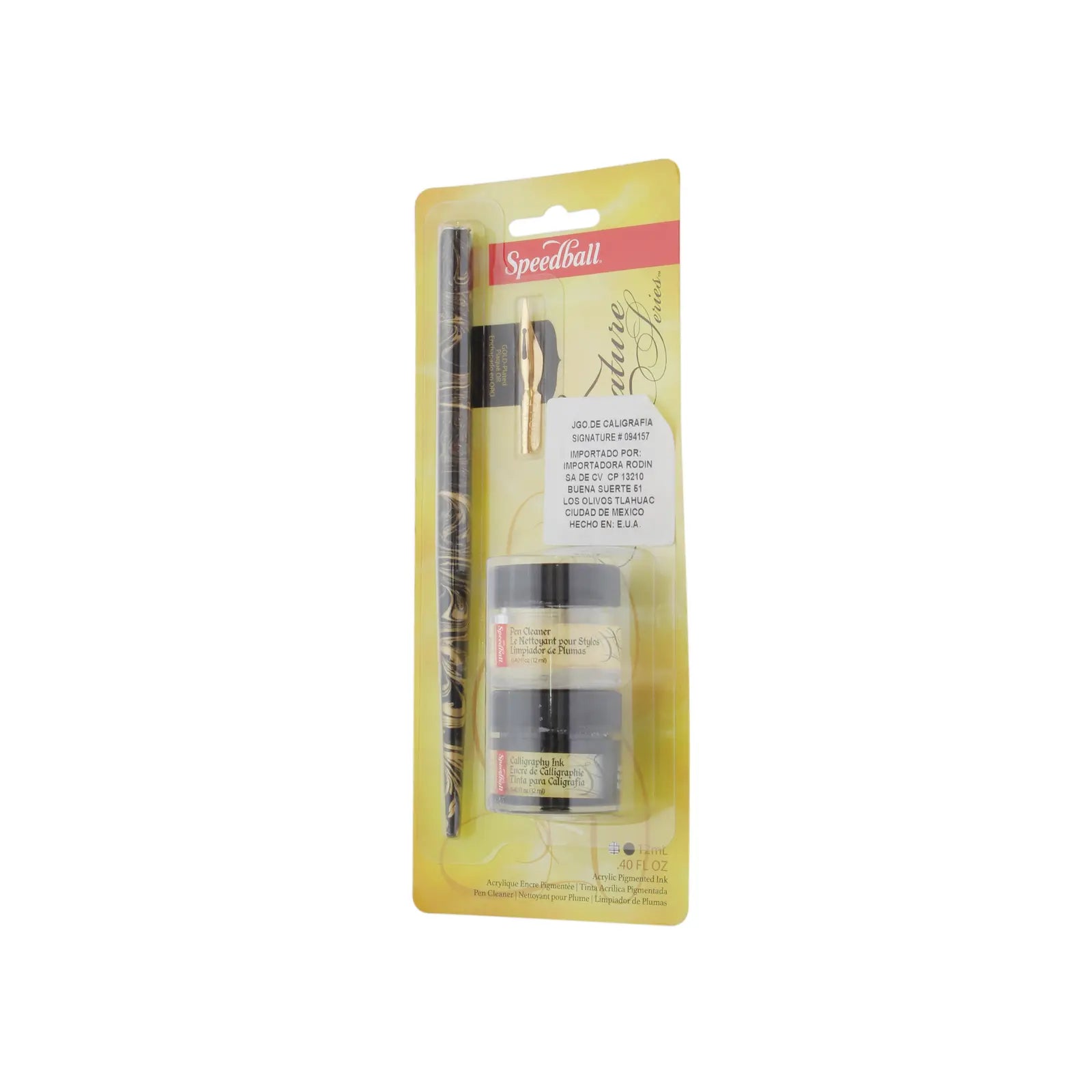 SPEEDBALL - SET DE CALIGRAFÍA SIGNATURE #094157 - Coveme - vista lateral