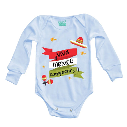 Body Bebé Canta y No Llores Manga Larga / Azul / 24m - Coveme - detalle