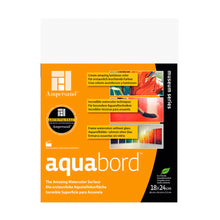 Ampersand - Panel aquabord para técnica acuarela con grosor de  2.2 cm 30x40 cm - Ampersand - vista lateral