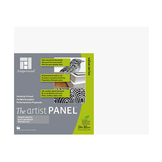 Ampersand - Panel artist con textura lisa 3.8 cm 18x24 cm - Ampersand