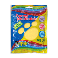 BOMBIN - Foamy moldeable Amarillo / 50 gr - bombin - empaque