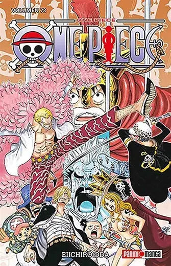 One Piece Manga Panini Anime Tomo A Elegir Español N°73 - Panini - vista lateral