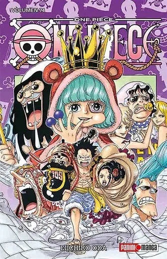 One Piece Manga Panini Anime Tomo A Elegir Español N°74 - Panini - vista lateral