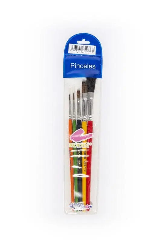 RODIN - Juego de 5 pinceles con estuche S-37C Rodin - Juego de pinceles con estuche S-37C - Rodin