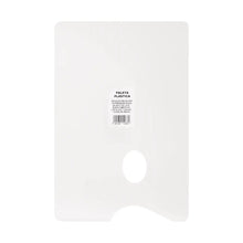 ATL- Paleta plástica rectangular 19.5 x 29 CM - Atl - vista lateral