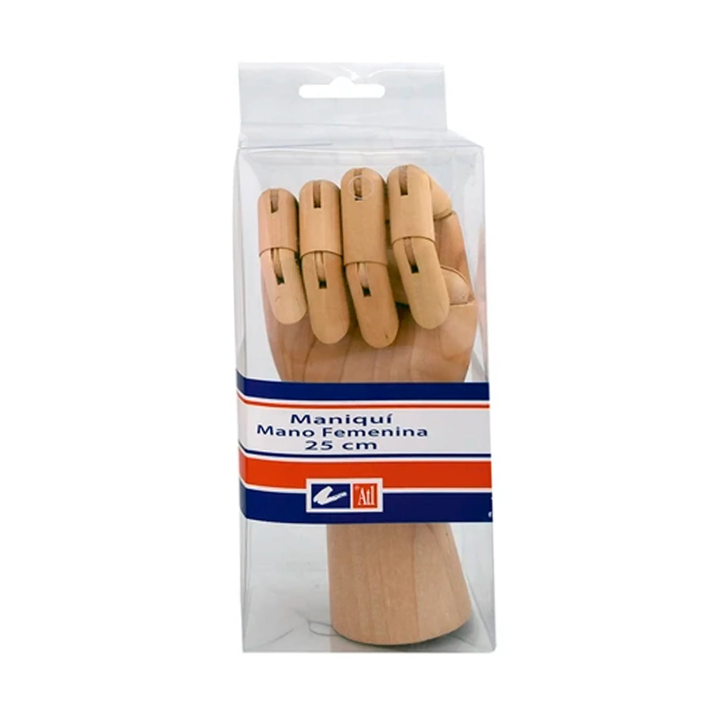 ATL - Maniquí de madera articulado mano femenina - Atl