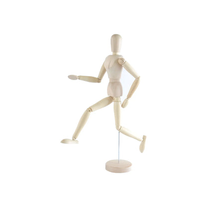 ATL - Maniquí de madera articulado masculino 40.5 cm - Atl