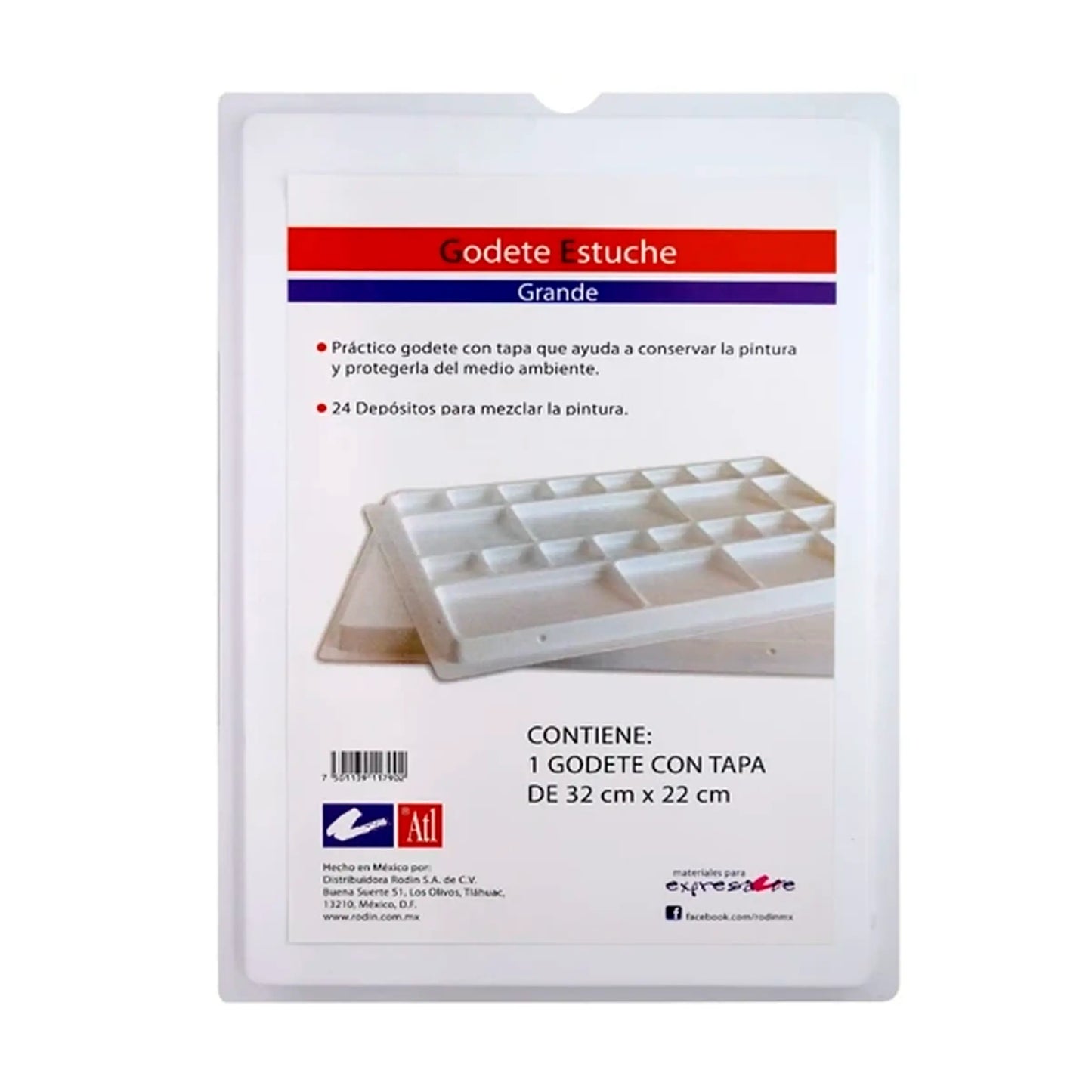 ATL - Godete estuche con 24 cavidades - Atl