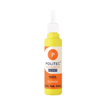 POLITEC - Pintura textil clásica línea hobby ocre no 633 | #cb7e27 | mate | ? | mate / 30 ml - URREA - vista lateral