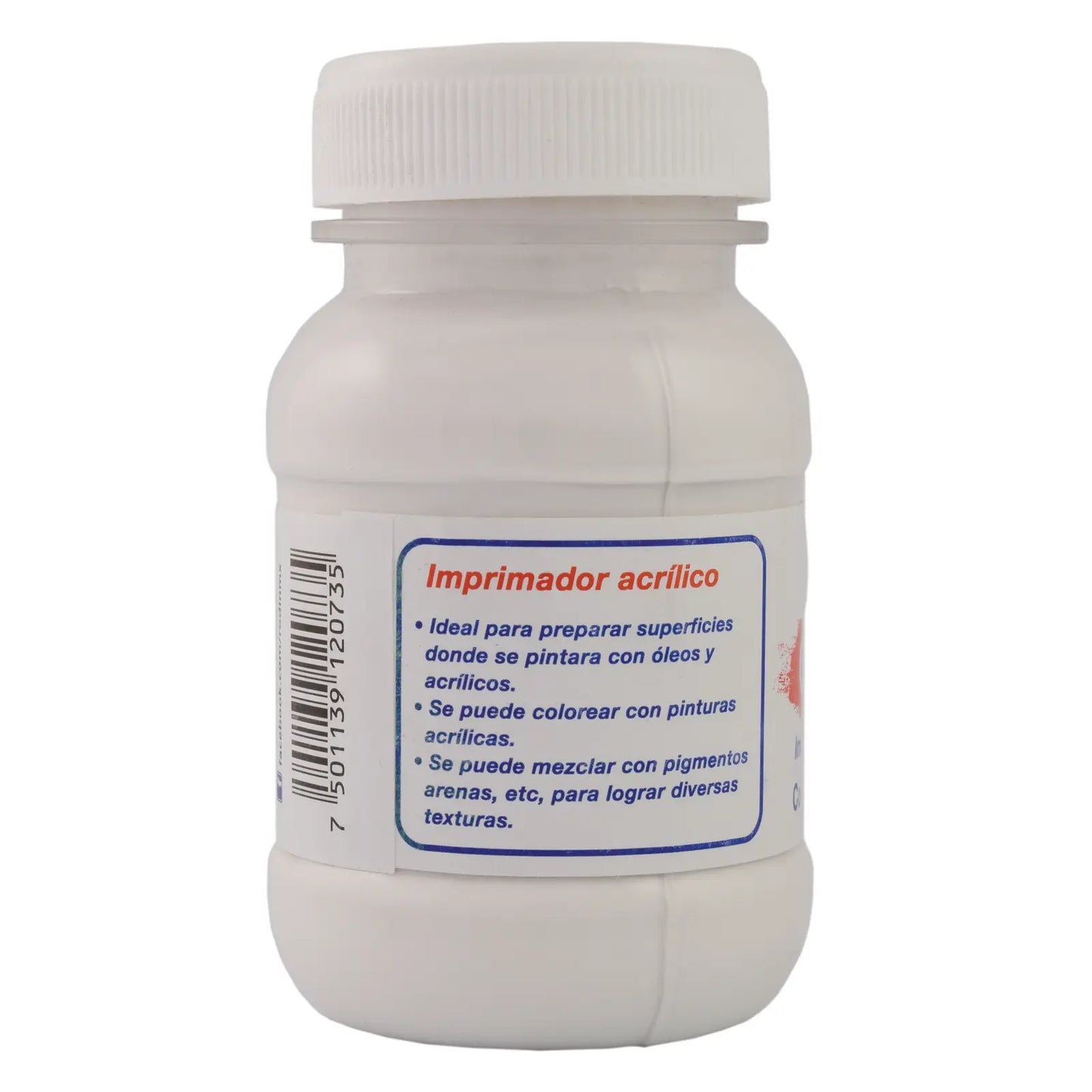 ATL - Gesso color blanco 100 ml - atl - vista lateral