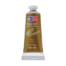 ATL - Óleo metálico 40 ml oro no. 238 | #d4ab46 | metalico | ? | brillante / 40 ml - Atl