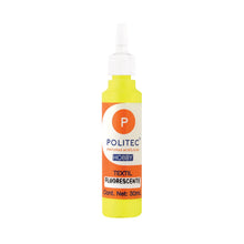 POLITEC - Pintura textil fluorescente Línea hobby naranja no 503 | #ee802d | fluorescente | ? | brillante / 30 ml - Politec - vista lateral