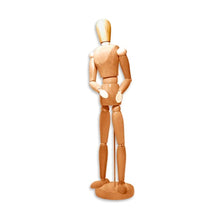 ATL - Maniquí Masculino De Madera Articulado 11 cm - Atl