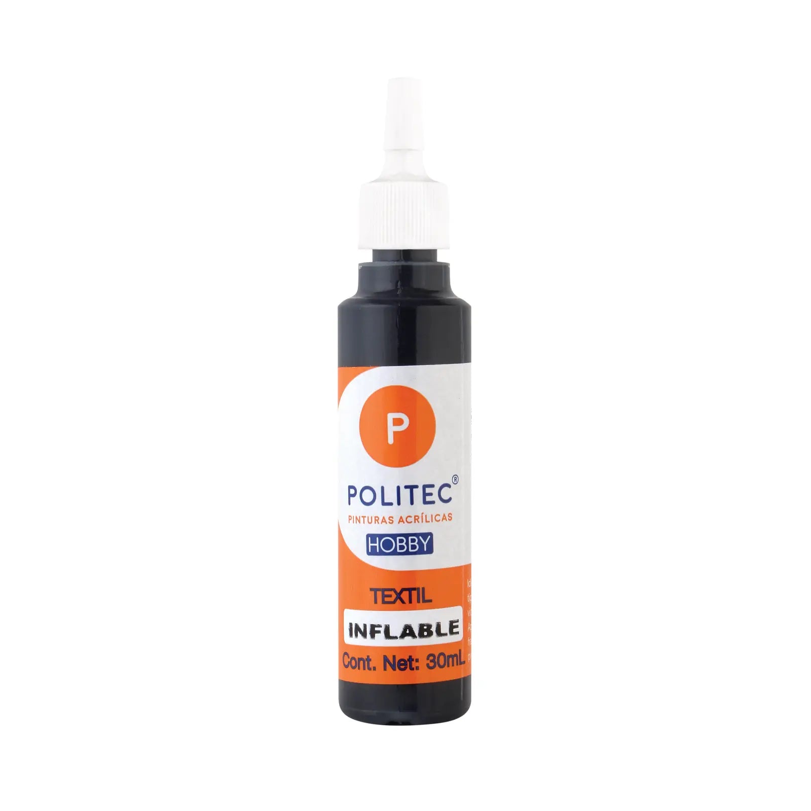 POLITEC - Pintura textil inflable Línea Hobby rojo no 408 | #be1440 | mate | ? | inflable / 30 ml - Politec - empaque