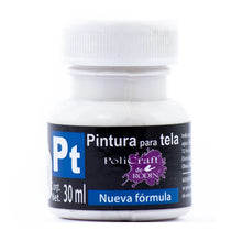 POLICRAFT - Pintura para tela pt amarillo | #fff4a0 | mate | ? | mate / 30 ml - Policraft