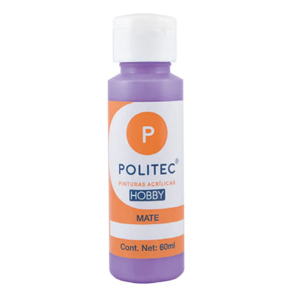 POLITEC - Pintura acrílica mate línea Hobby piel mongolia no 352 | #cfa292 | mate | ? | mate / 60 ml - Politec - detalle