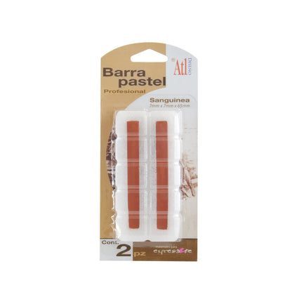 ATL - Barras pastel profesionales blanco / 2 piezas - atl