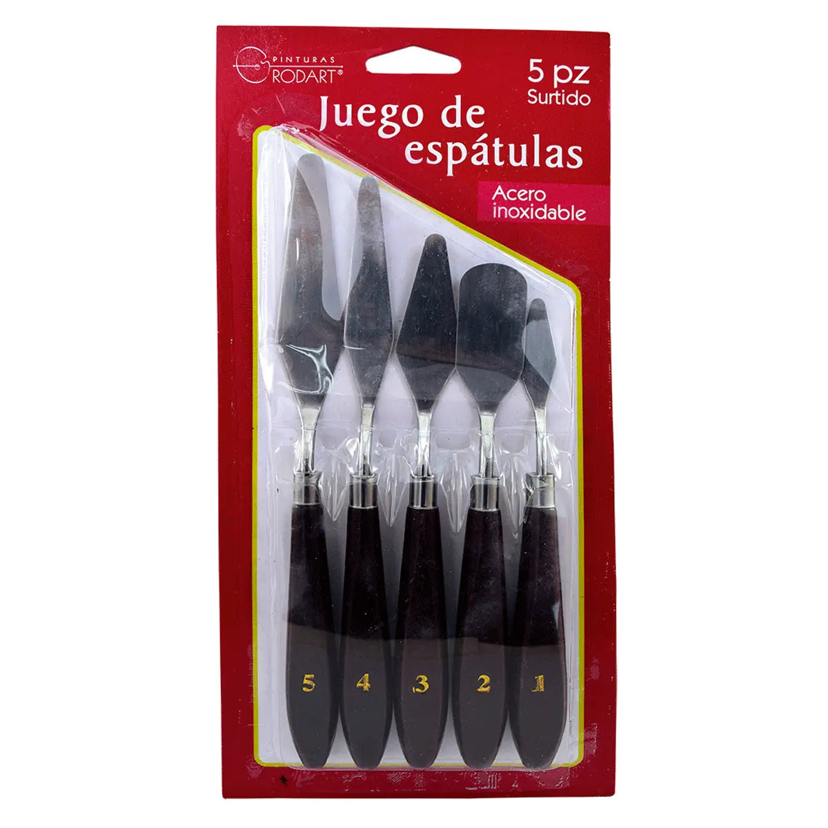 Espatula Rodart Metalicas V.Medidas Bl/5 Bl - Rodart