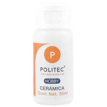 POLITEC - PINTURA HOBBY CERAMICA 30 ML Amarillo medio N¬∞ 318|#fdc300|mate|?|? / 30 ml - Politec