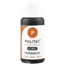 POLITEC - PINTURA HOBBY CERAMICA 30 ML Amarillo medio N¬∞ 318|#fdc300|mate|?|? / 30 ml - Politec - uso
