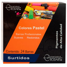 RODART - Juego con 24 medias barras pastel Rodart - Juego con 24 medias barras pastel - RODART
