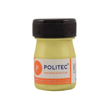 POLITEC - Pintura acrílica metálica Línea-500 ocre no 503 | #f2cb97 | metalico| ? | brillante / 20 ml - Politec