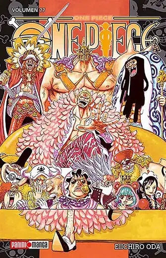 One Piece Manga Panini Anime Tomo A Elegir Español N°77 - Panini - vista lateral