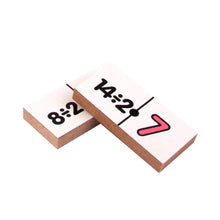 Domino Divisiones Madera Diako Niños Juego Mesa - Diako - detalle