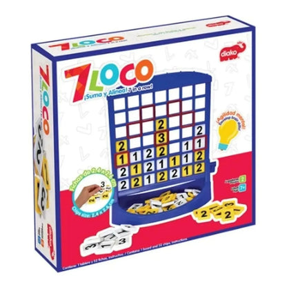 7 Loco Juego Diako Didáctico Caja Niño Niña Mesa - Diako - accesorios