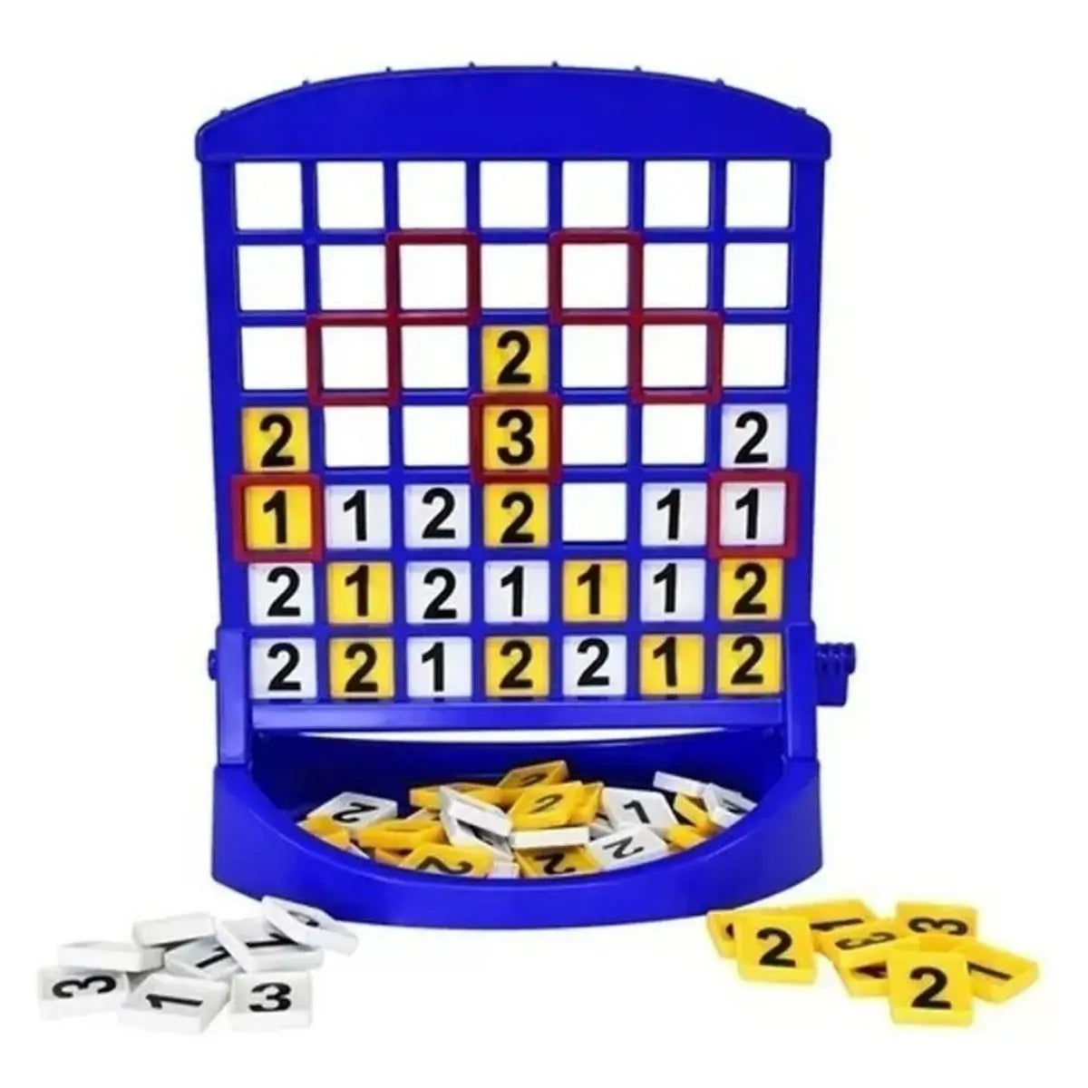 7 Loco Juego Diako Didáctico Caja Niño Niña Mesa - Diako - vista trasera