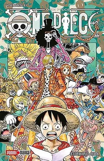 One Piece Manga Panini Anime Tomo A Elegir Español N°81 - Panini - vista lateral