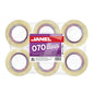 6pz Cinta Transparente Acrilica Linea 070 (075) 48 mm X 150 m JANEL - Janel
