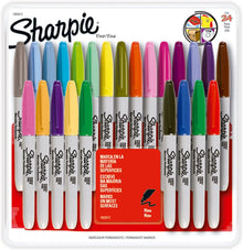Marcador permanente Sharpie colores surtidos 24 piezas 1805612 - Sharpie