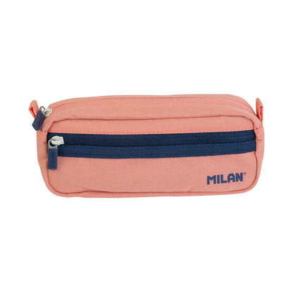 Milan - Estuche Portatodo Rectangular Serie 1918 Azul | #273352 | mate | ? | mate / . - Milan - vista lateral