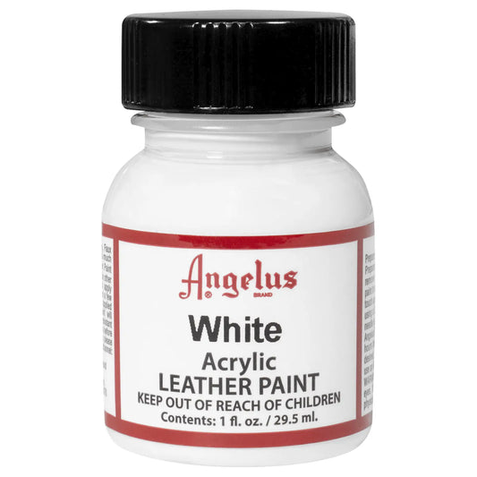 ANGELUS - PINTURA ACRÍLICA PARA CUERO 29.5 ML / White - angelus